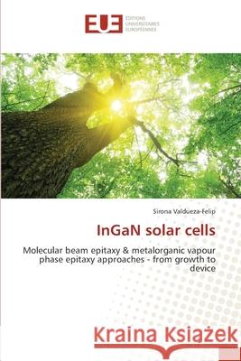 InGaN solar cells Valdueza-Felip, Sirona 9783639548723 Éditions universitaires européennes - książka