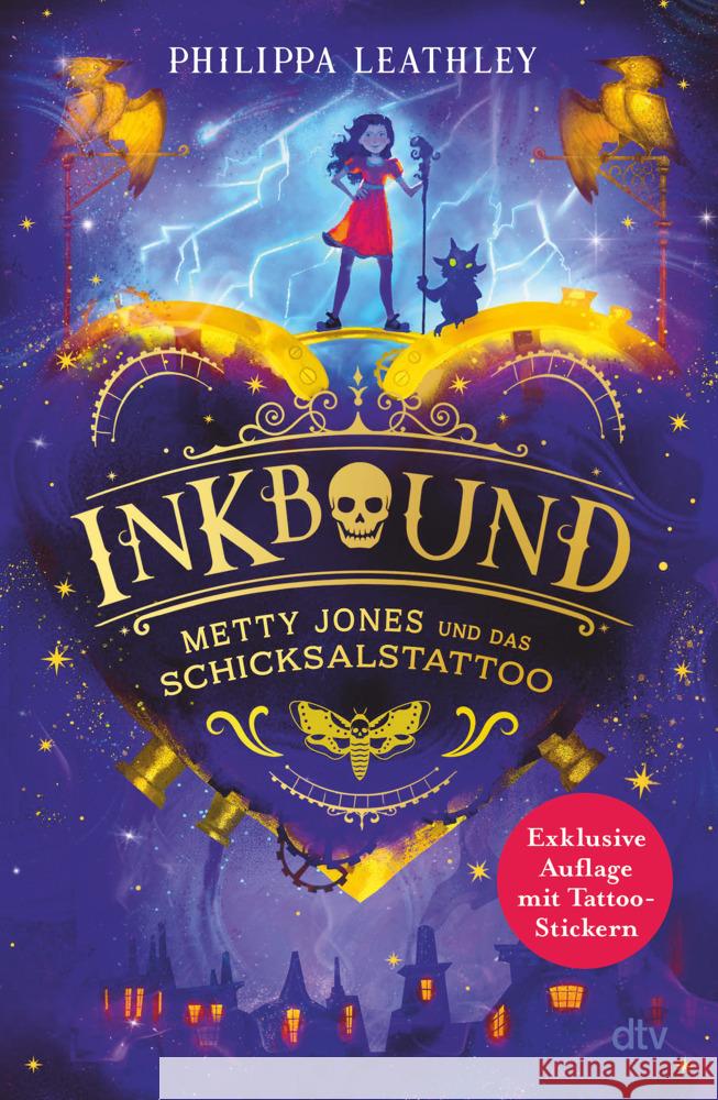 Inkbound - Metty Jones und das Schicksalstattoo Leathley, Philippa 9783423765695 DTV - książka