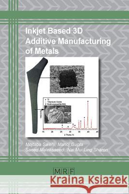 Inkjet Based 3D Additive Manufacturing of Metals Salehi Mojtaba Gupta Manoj 9781945291449 Materials Research Forum LLC - książka