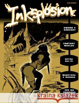 Inksplosion: 150 Ink Drawings by Mike Hoffman Mike Hoffman 9781523717996 Createspace Independent Publishing Platform - książka