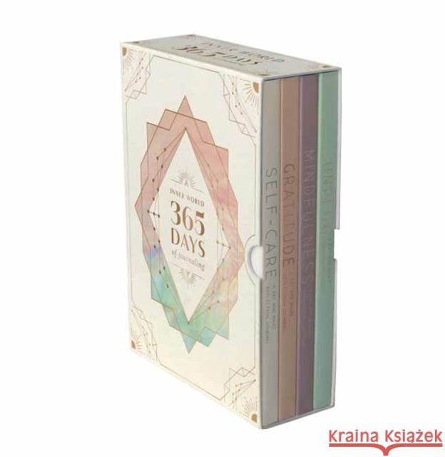 Inner World 365 Day Journaling Boxed Set Insight Editions 9781647222635 Insights - książka