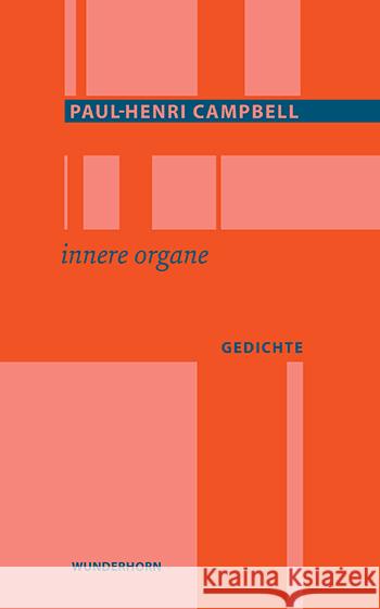 innere organe Campbell, Paul-Henri 9783884236703 Wunderhorn - książka
