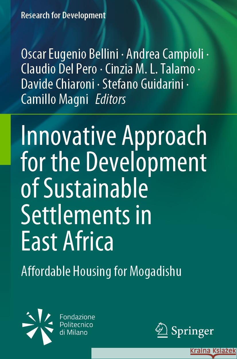 Innovative Approach for the Development of Sustainable Settlements in East Africa  9783031002861 Springer International Publishing - książka