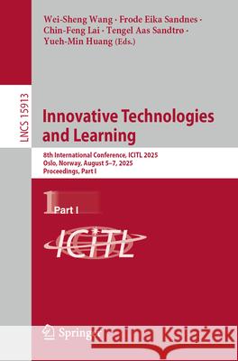 Innovative Technologies and Learning  9783031981845 Springer - książka