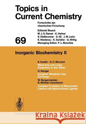 Inorganic Biochemistry II  9783662154861 Springer - książka