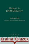 Inorganic Microbial Sulfur Metabolism: Volume 243 Abelson, John N. 9780121821449 Academic Press