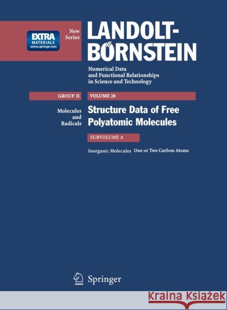 Inorganic Molecules E. Hirota T. Iijima K. Kuchitsu 9783540372509 Springer - książka