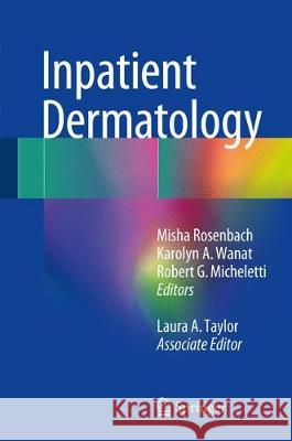 Inpatient Dermatology Rosenbach, Misha 9783319184487 Springer - książka