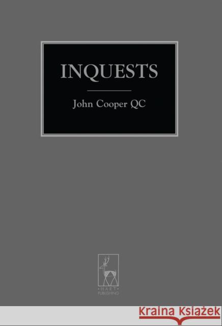 Inquests Cooper 9781849460378 Hart Publishing (UK) - książka