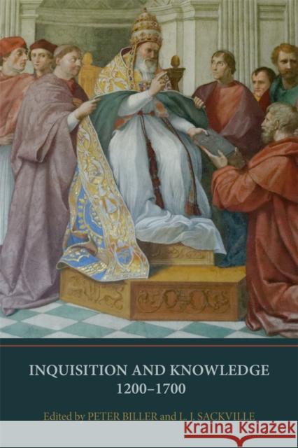 Inquisition and Knowledge, 1200-1700  9781914049255 York Medieval Press - książka