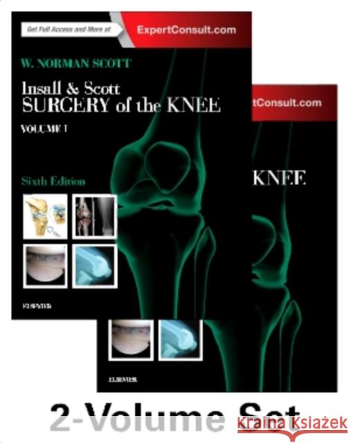 Insall & Scott Surgery of the Knee, 2-Volume Set Scott, W. Norman 9780323400466 Elsevier - książka