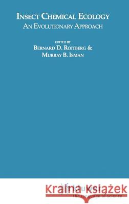 Insect Chemical Ecology: An Evolutionary Approach Roitberg, Bernard D. 9780412018718 Springer - książka