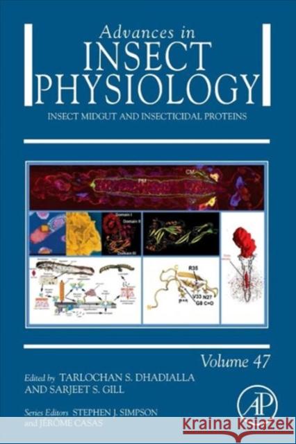 Insect Midgut and Insecticidal Proteins: Volume 47 Dhadialla, Tarlochan S. 9780128001974 Academic Press - książka