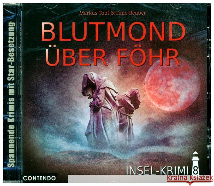 Insel-Krimi - Blutmond Über Föhr. Folge.8, 1 Audio-CD  9783945757727 Contendo Media - książka