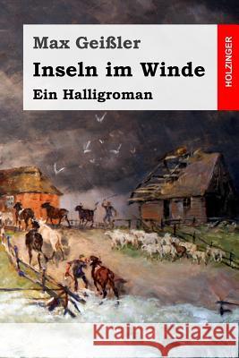 Inseln im Winde: Ein Halligroman Geiler, Max 9781540892614 Createspace Independent Publishing Platform - książka