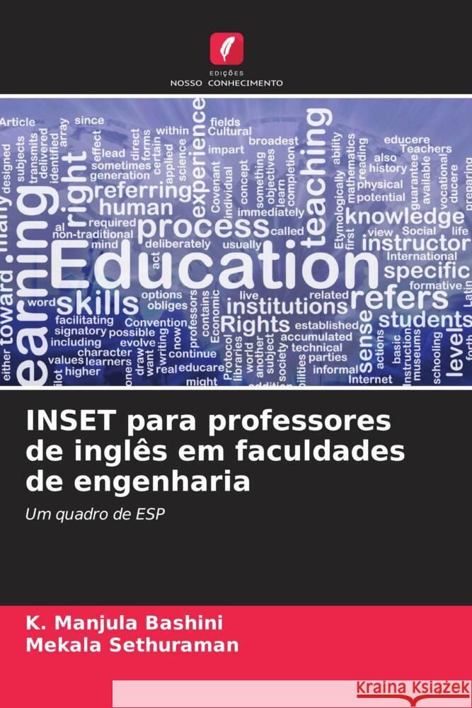 INSET para professores de inglês em faculdades de engenharia Bashini, K. Manjula, Sethuraman, Mekala 9786208202392 Edições Nosso Conhecimento - książka