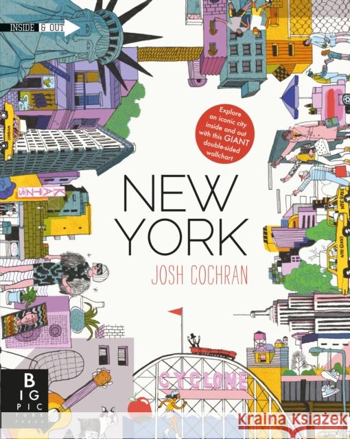 Inside and out: New York Josh Cochran 9781783700462 Templar Publishing - książka