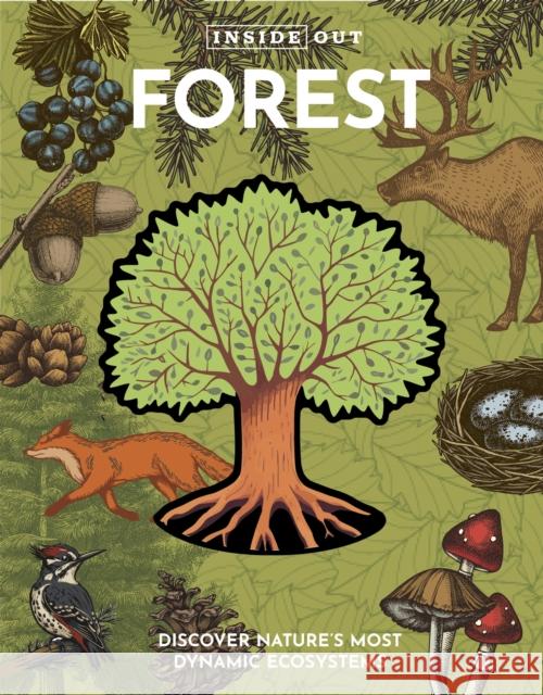 Inside Out Forest: Discover Nature's Most Dynamic Ecosystems Editors of Chartwell Books 9780785844761 Chartwell Books - książka