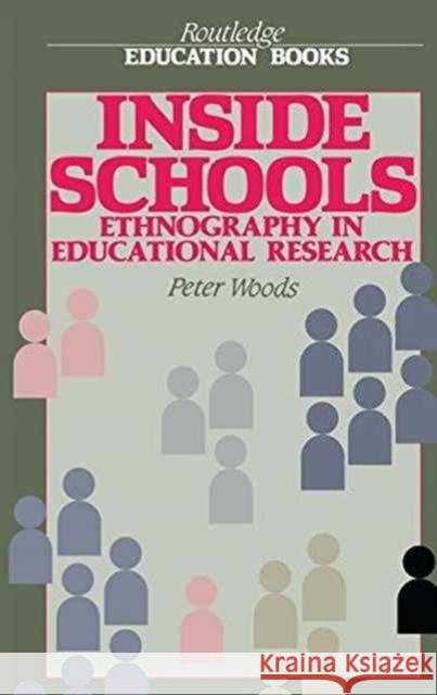 Inside Schools: Ethnography in Schools Peter Woods 9781138144460 Routledge - książka