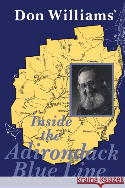 Inside the Adirondack Blue Line Don Williams John Mahaffy  9780925168658 North Country Books - książka