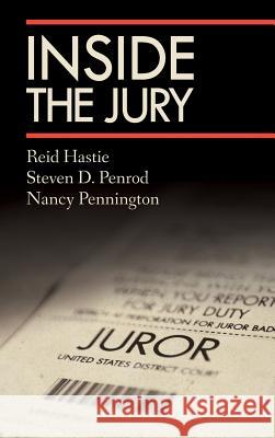 Inside the Jury Reid Hastie John Willis Steven D. Penrod 9781584772699 Lawbook Exchange, Ltd. - książka