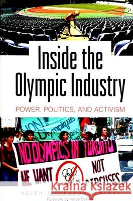 Inside the Olympic Industry Helen Jefferson Lenskyj Varda Burstyn 9780791447567 State University of New York Press - książka
