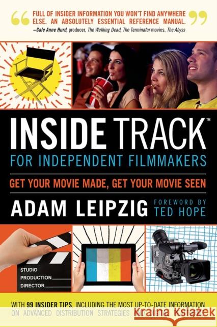 Inside Track for Independent Filmmakers Adam Leipzig 9781319013189 Bedford Books - książka