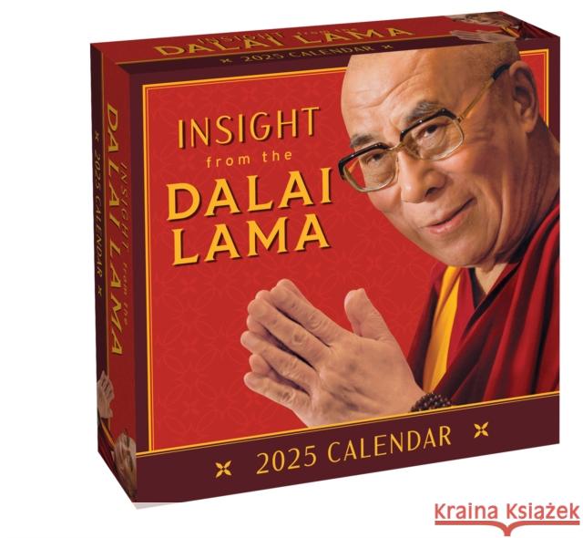 Insight from the Dalai Lama 2025 Day-to-Day Calendar Andrews McMeel Publishing 9781524890162 Andrews McMeel Publishing - książka