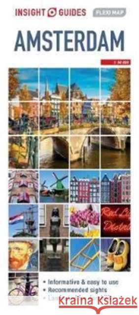 Insight Guides Flexi Map Amsterdam Insight Guides 9781786719164 APA Publications - książka