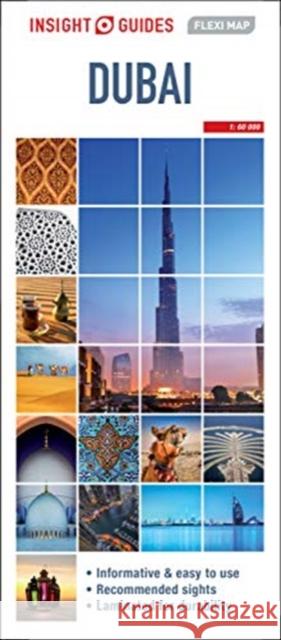 Insight Guides Flexi Map Dubai (Insight Maps)  9781789190694 APA Publications - książka