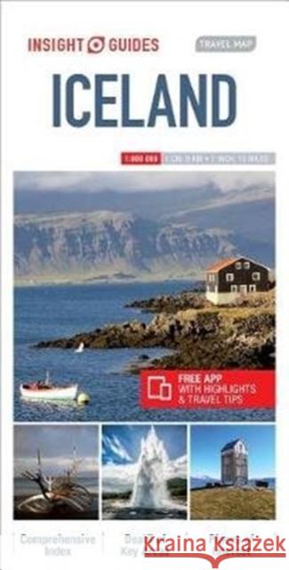 Insight Guides Travel Map Iceland Insight Guides 9781786719249 APA Publications - książka