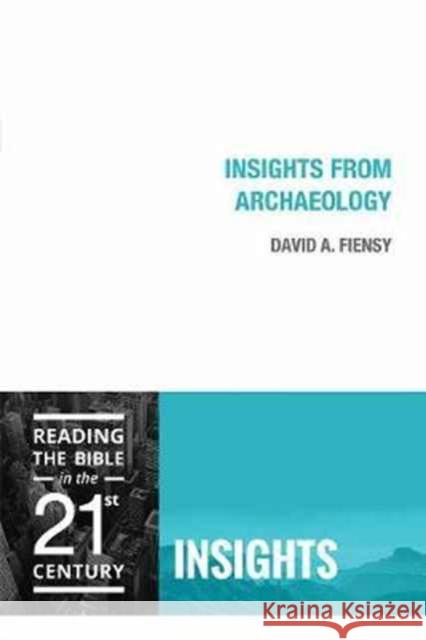 Insights from Archaeology David A. Flensy 9781506400143 Fortress Press - książka