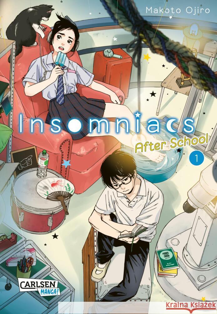 Insomniacs After School 1 Ojiro, Makoto 9783551717597 Carlsen Manga - książka