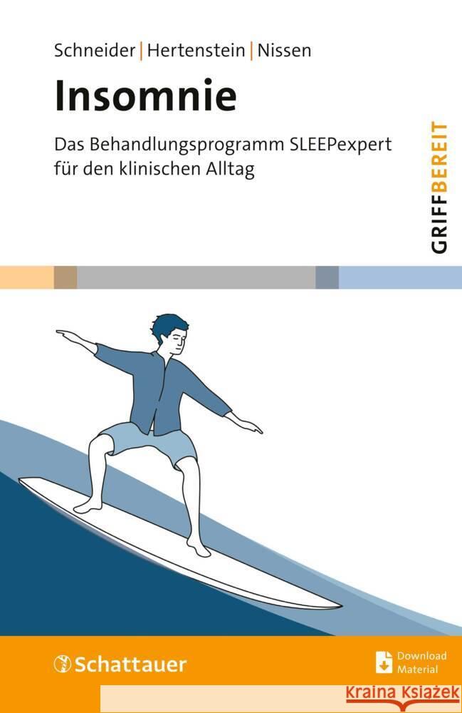 Insomnie (griffbereit) Schneider , Carlotta, Hertenstein, Elisabeth, Nissen, Christoph 9783608401547 Schattauer - książka