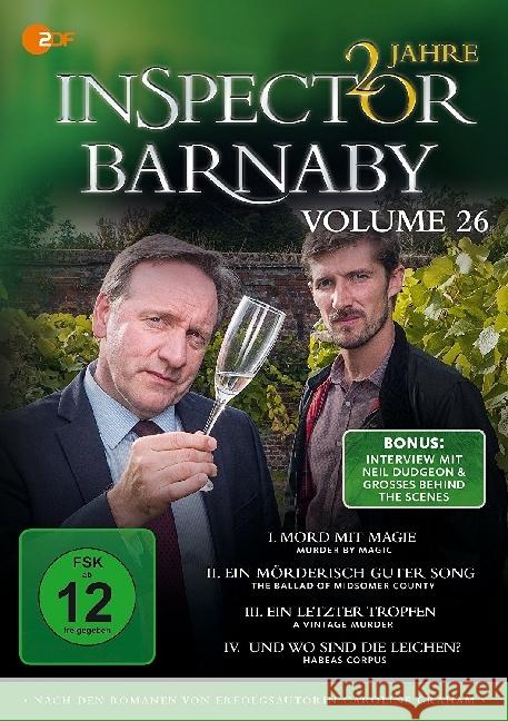 Inspector Barnaby. Vol.26, 4 DVD : Großbritannien  4029759115786 Edel Germany CD / DVD - książka