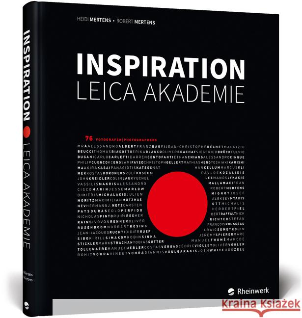 Inspiration Leica Akademie Heidi Mertens Robert Mertens 9783836269735 Rheinwerk Publishing, Inc. - książka