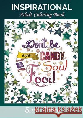 Inspirational Adult Coloring Book Blush Design 9789655750027 Valcal Software Ltd - książka