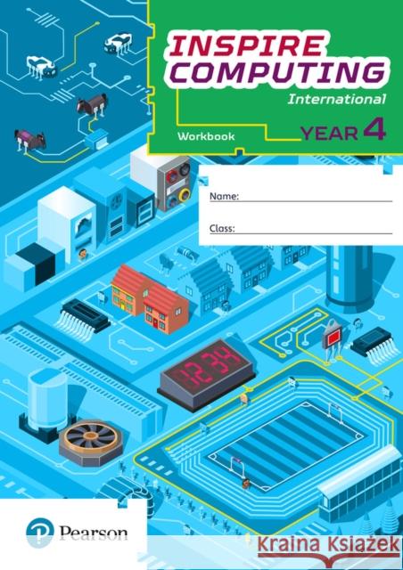 Inspire Computing International, Workbook, Year 4 Daniel Beh 9781292404332 Pearson Education Limited - książka