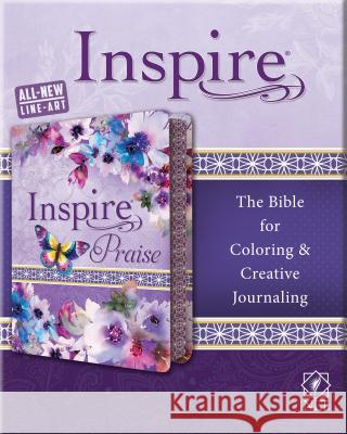 Inspire Praise Bible NLT, Feminine Deluxe  9781496429841 Tyndale House Publishers - książka