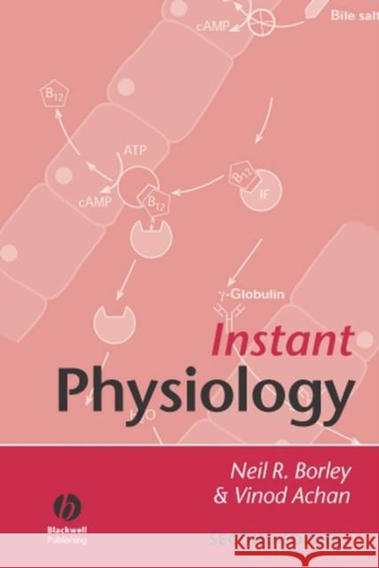 Instant Physiology Vinod Achan 9781405126632  - książka