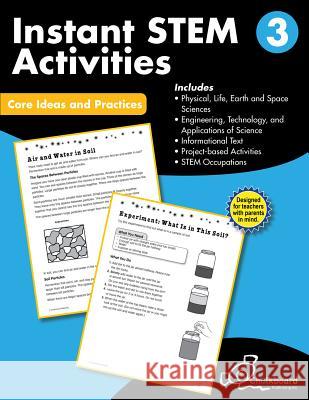 Instant STEM Activities Grade 3 MacDonald, David 9781634459921 Creative Teaching Press - książka