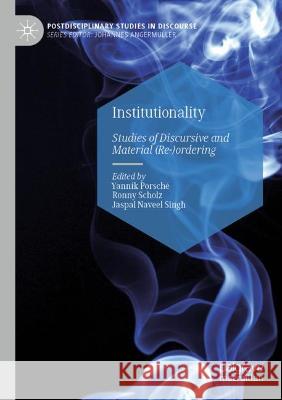 Institutionality  9783030969714 Springer International Publishing - książka