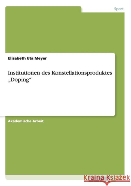 Institutionen des Konstellationsproduktes 