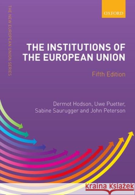 Institutions of the European Union Hodson, Dermot 9780198862222 Oxford University Press - książka