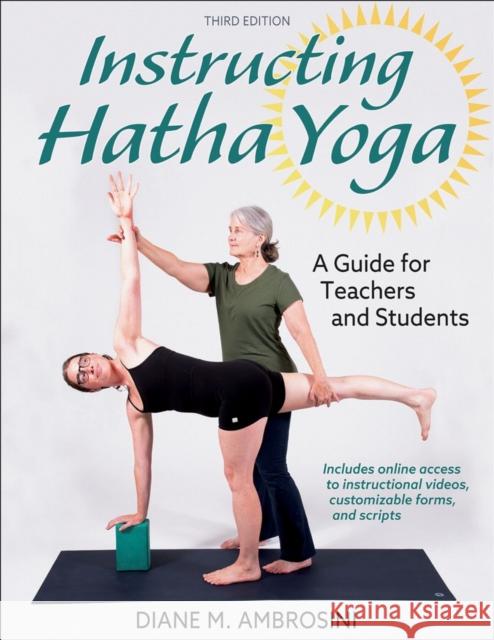 Instructing Hatha Yoga Diane M. Ambrosini 9781718241152 Human Kinetics Publishers - książka