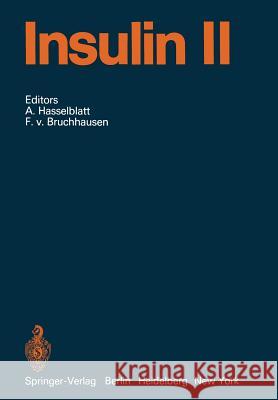 Insulin: Part 2 Hasselblatt, A. 9783642660047 Springer - książka