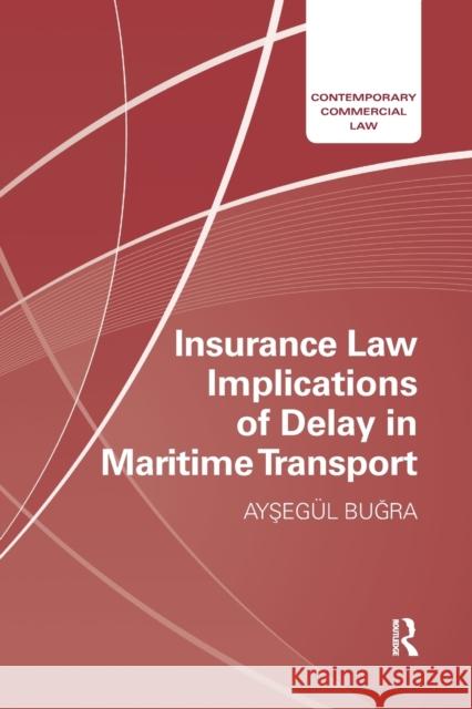 Insurance Law Implications of Delay in Maritime Transport Aysegul Bugra 9780367878405 Informa Law from Routledge - książka