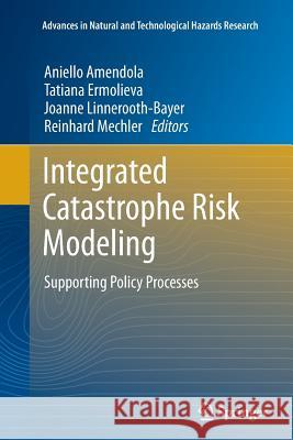 Integrated Catastrophe Risk Modeling: Supporting Policy Processes Amendola, Aniello 9789401784986 Springer - książka