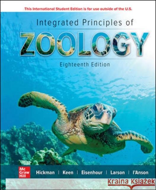Integrated Principles of Zoology Jr., Cleveland Hickman Susan Keen David Eisenhour 9781260565973 McGraw-Hill Education - książka