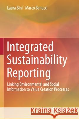 Integrated Sustainability Reporting: Linking Environmental and Social Information to Value Creation Processes Laura Bini Marco Bellucci 9783030249564 Springer - książka